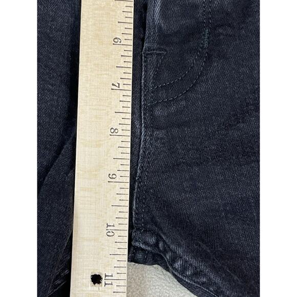 Allsaints Jeans Mens 32 Black Crow‎ Cigarette Skinny Stretch Designer Slim Fit - Picture 6 of 14